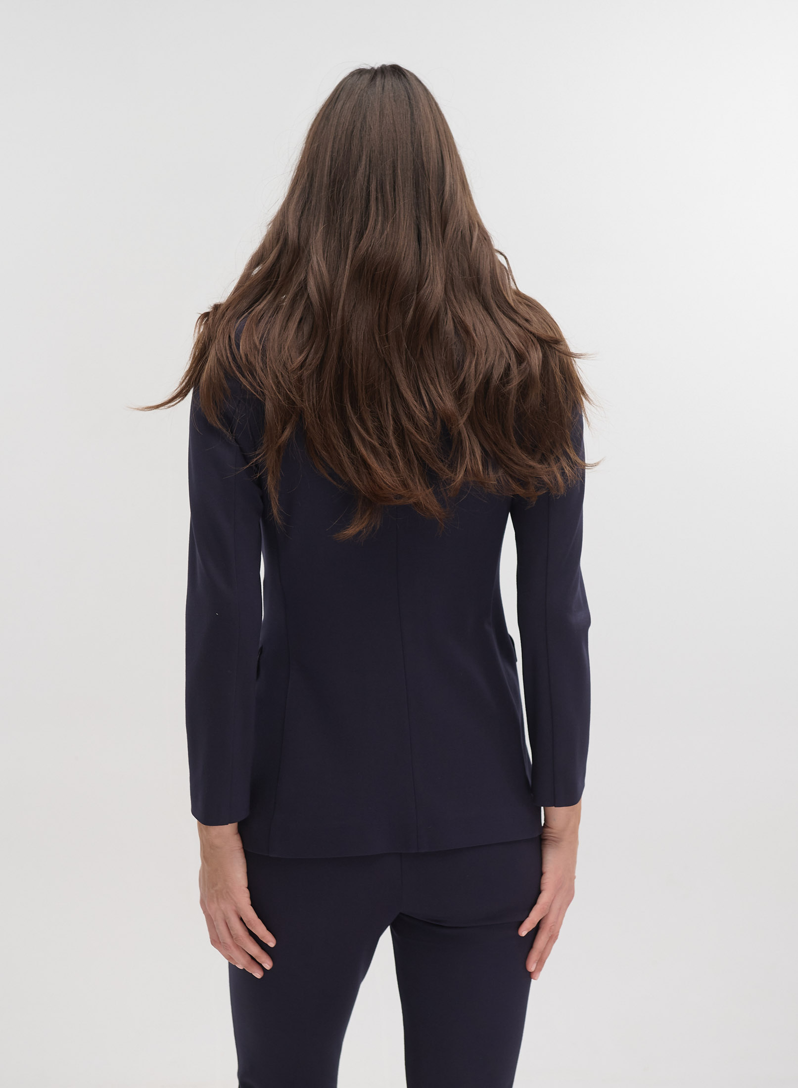 Navy Blue double breasted Jacket Emme Marella - 1