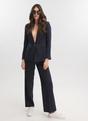 Blue straight legs Trousers Vicolo - 42255