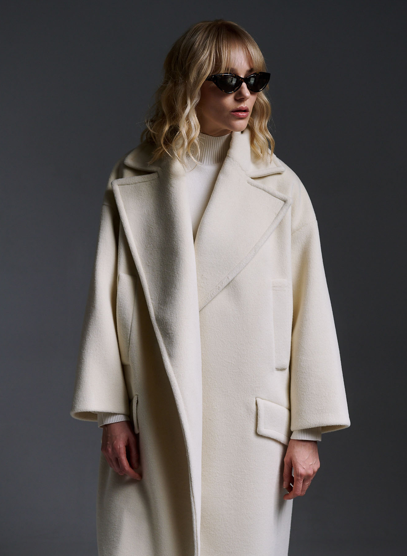 Παλτό μακρύ oversized - 3
