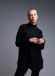Copy of Black high neck loose fit Sweater La Liberta - 1