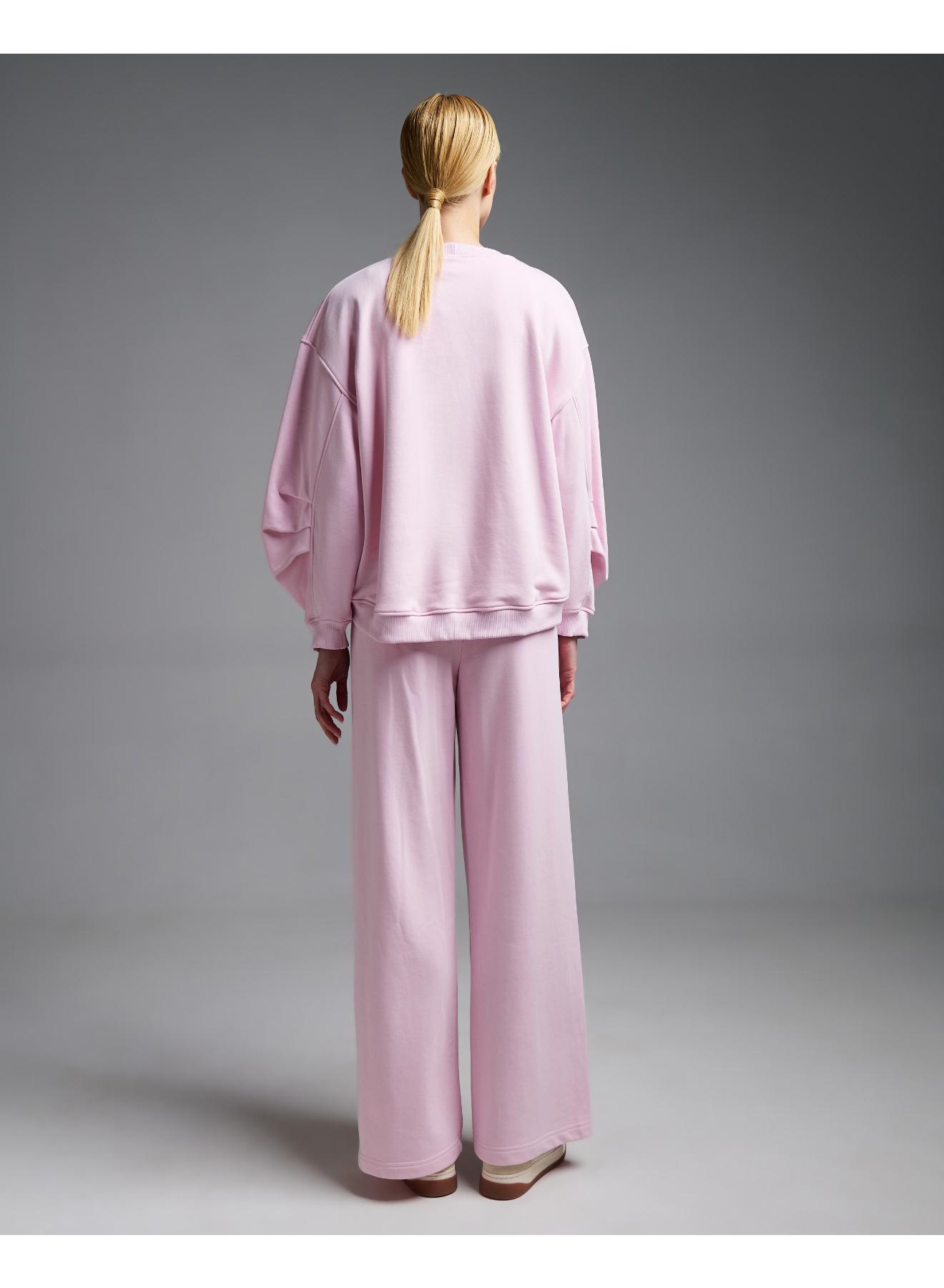 Ροζ Παντελόνι Φούτερ σε ίσια γραμμή Vicolo - 5