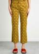 Slightly-flare-fit patterned trousers - 3