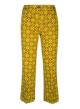 Slightly-flare-fit patterned trousers-4