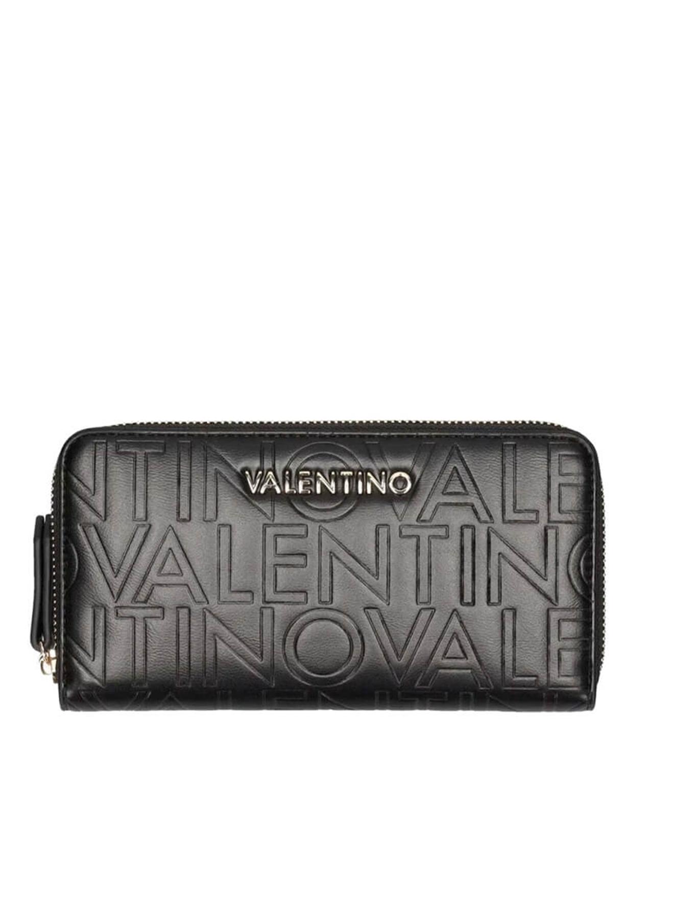 Μαύρο Πορτοφόλι με φερμουάρ Valentino Bags - 1