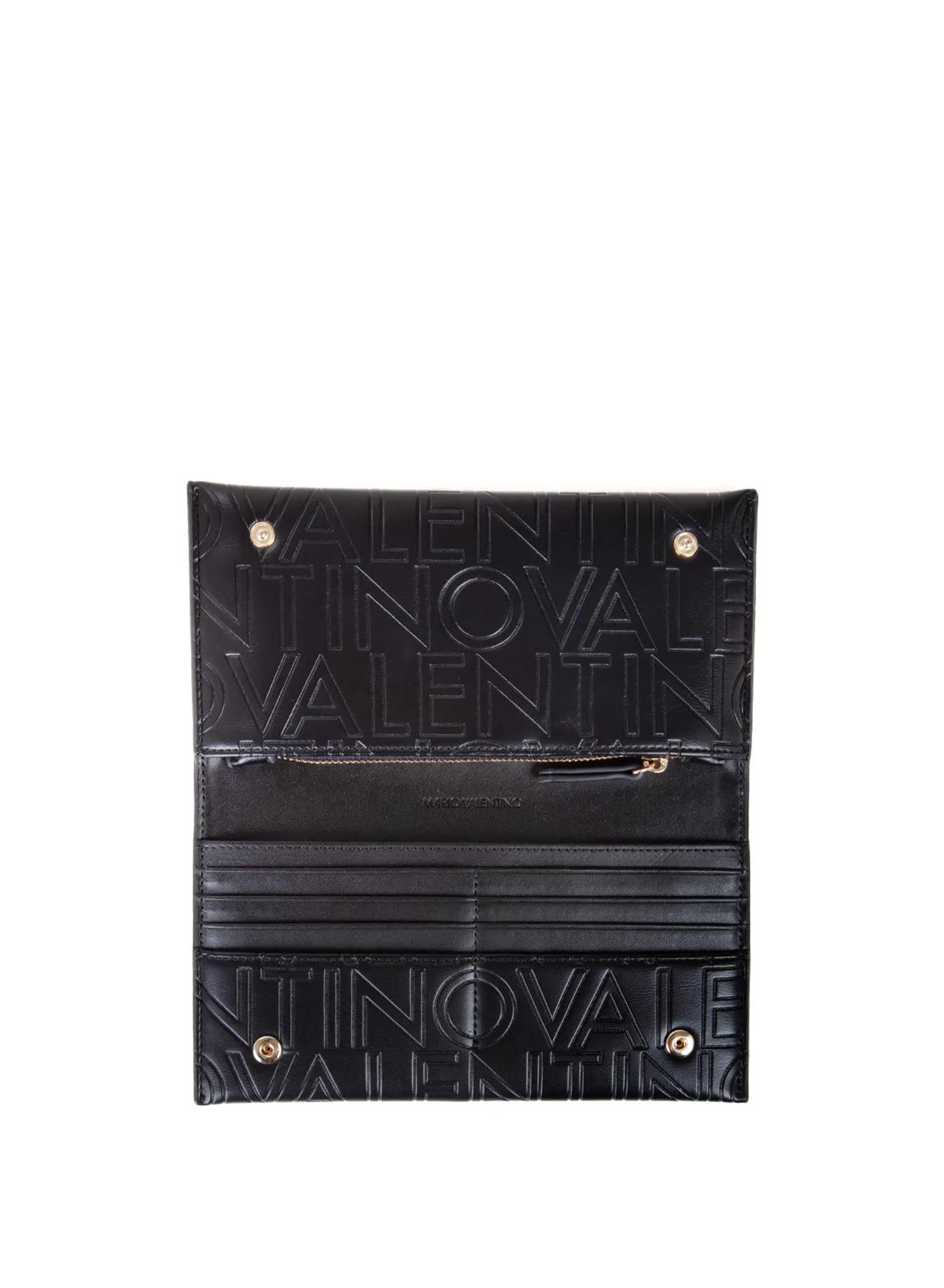 Black Clamp Wallet Valentino Bags - 4