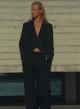 Black Vest with three buttons and V neckline Milla - 1