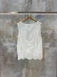 White sleeveless Top with lace Valentina Milano  - 2
