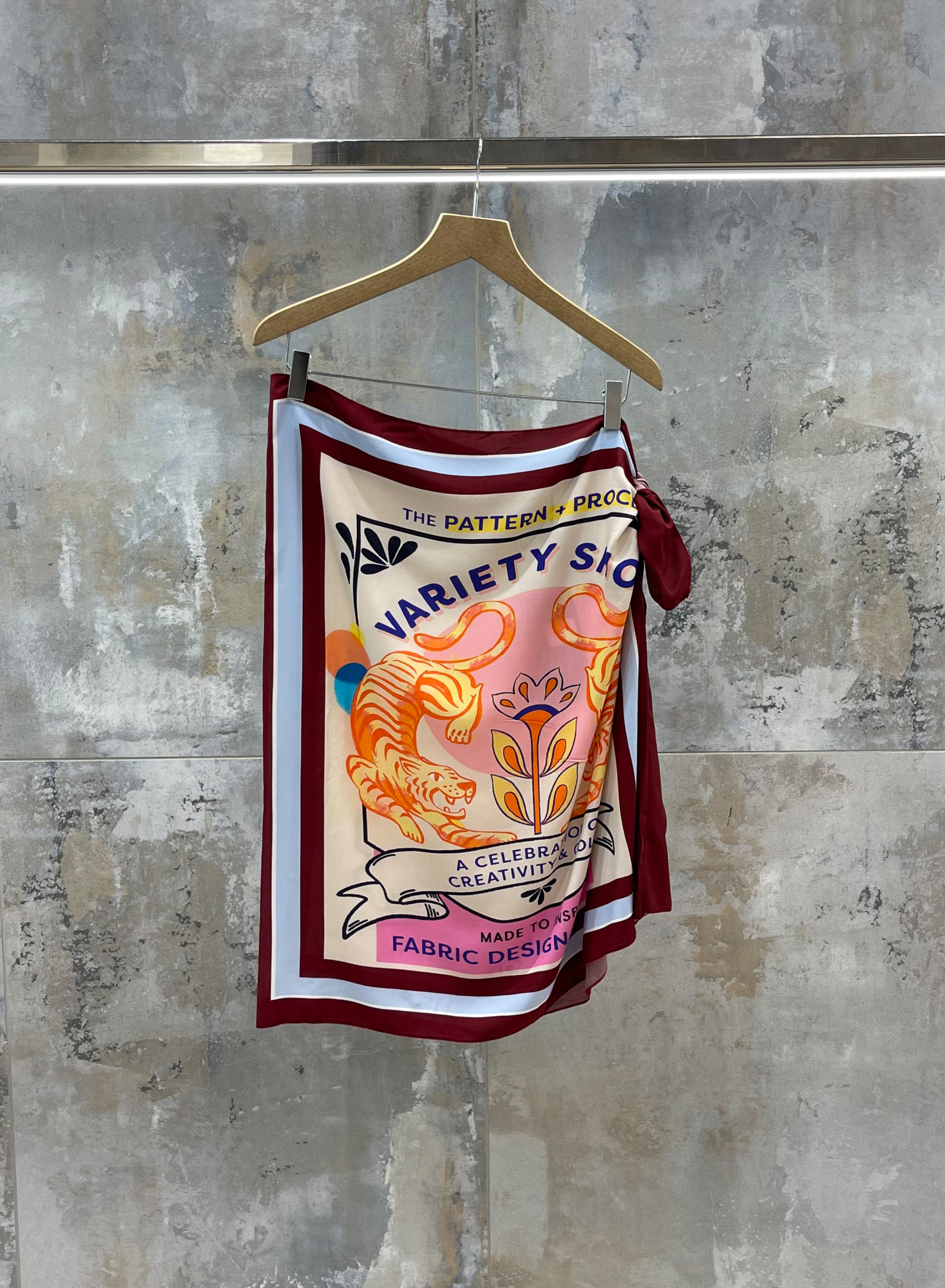 Multi colour printed wrap Skirt Valentina Milano - 0