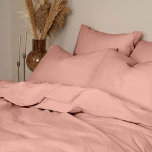 Παπλωματοθήκη Μονή 170x250cm Sunshine Cotton Feelings 116 Light Pink Βαμβακερή