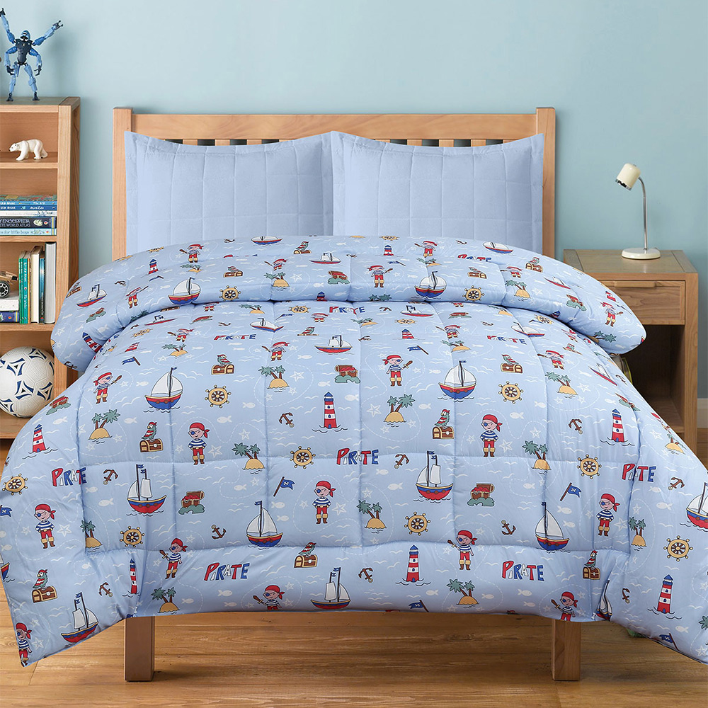 Πάπλωμα Παιδικό 160x220cm Sunshine Kids 54 Pirate Εξ: Microfiber-Εσ: Πολυεστέρας