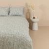 Σεντόνια Υπέρδιπλα Σετ Με Λάστιχο 170x205+30cm Sunshine Cotton Feelings 2050 Grey Βαμβάκι