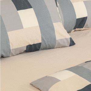Σεντόνια Υπέρδιπλα Σετ Με Λάστιχο 170x205+30cm Sunshine Cotton Feelings 2056 Βαμβάκι