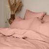 Σεντόνια Υπέρδιπλα Σετ Με Λάστιχο 170x200+38cm Sunshine Cotton Feelings 116 Light Pink Βαμβάκι