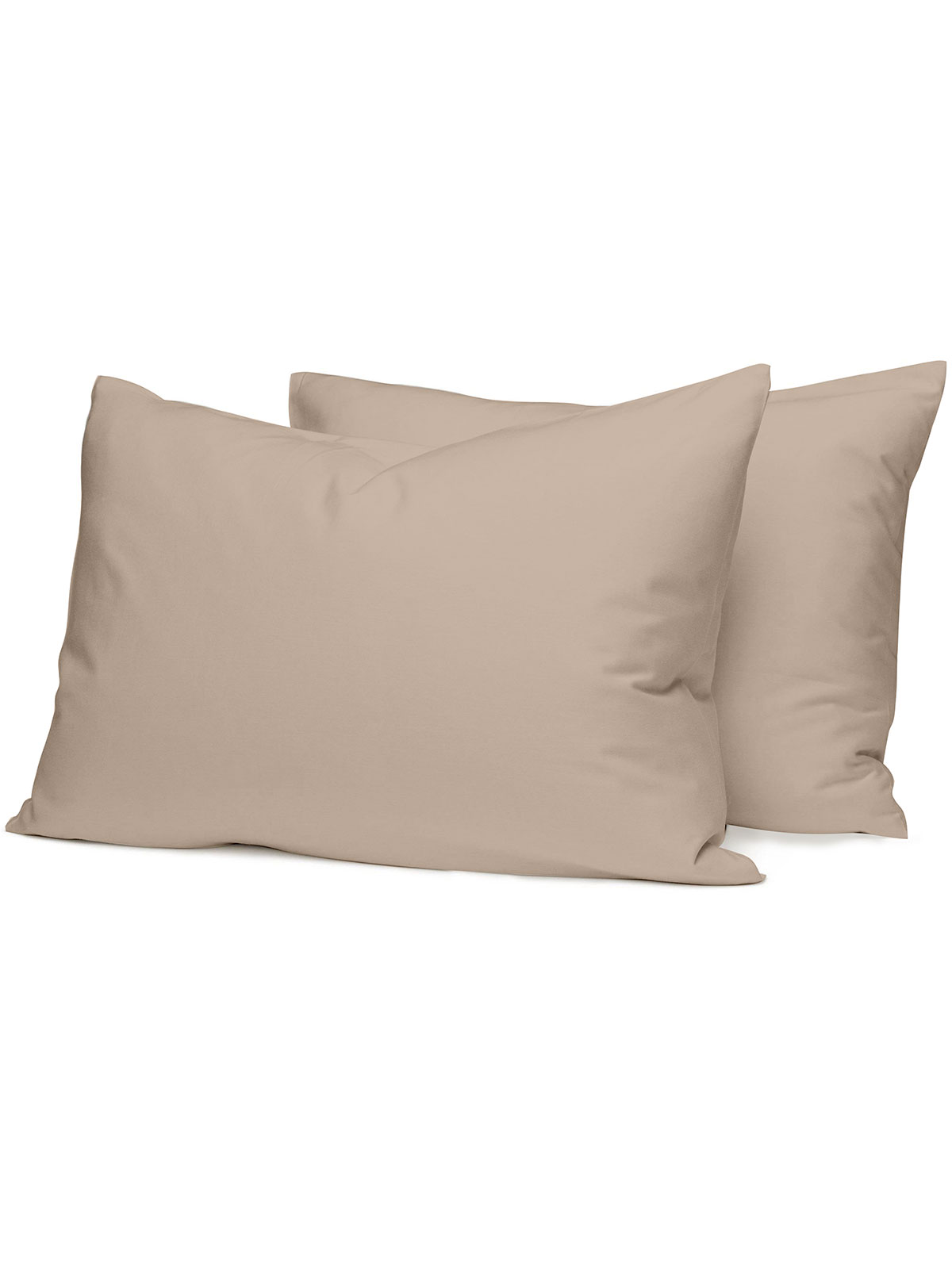 Σεντόνια Υπέρδιπλα Σετ Με Λάστιχο 170x200+38cm Sunshine Cotton Feelings 119 Mocha Βαμβάκι