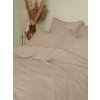 Σεντόνια Υπέρδιπλα Σετ Με Λάστιχο 170x200+38cm Sunshine Cotton Feelings 119 Mocha Βαμβάκι