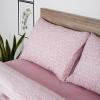 Σεντόνια Υπέρδιπλα Σετ Με Λάστιχο 170x205+30cm Sunshine Cotton Feelings 920 Pink Βαμβάκι
