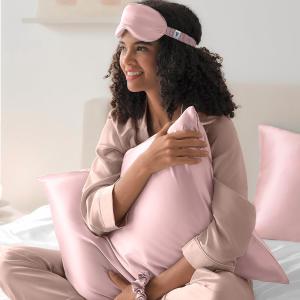 Μαξιλαροθήκη Σετ 50x70cm Guy Laroche Beauty Sleep Pudra Μεταξωτή