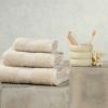 Πετσέτες Σετ 3 Τεμάχια Melinen Kenzo Beige Βαμβάκι
