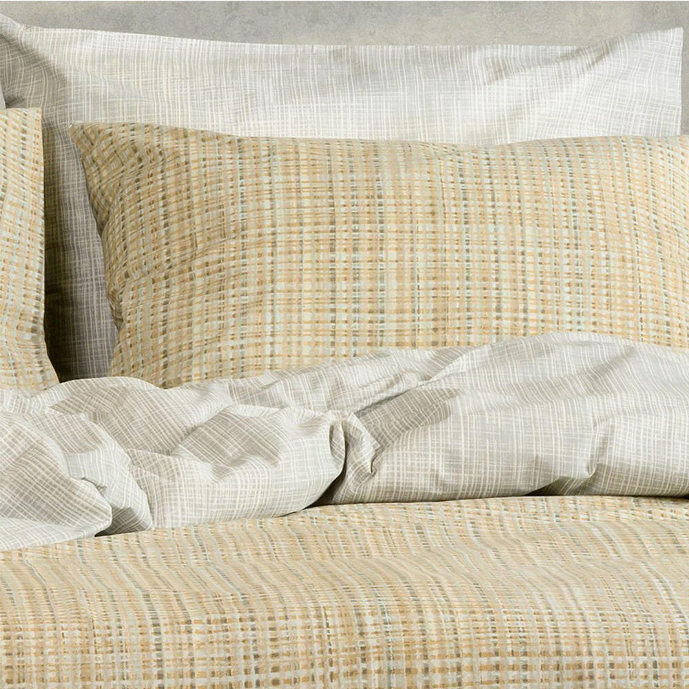 Σεντόνια Υπέρδιπλα Σετ Με Λάστιχο 160x200+32cm Melinen Mateo Grey Βαμβάκι-Πολυεστέρας