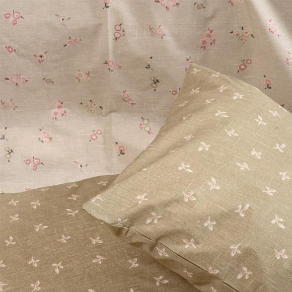 Παπλωματοθήκη Υπέρδιπλη 225x245cm Melinen Amour Light Mocca Βαμβακερή