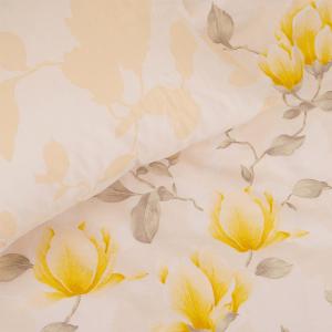 Μαξιλαροθήκες Ζεύγος Κατωσέντονου 50x70cm Melinen Lorena Yellow Βαμβακερές