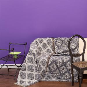 Ριχτάρι Διθέσιο 180x250cm Melinen Galia Dark Grey Chenille