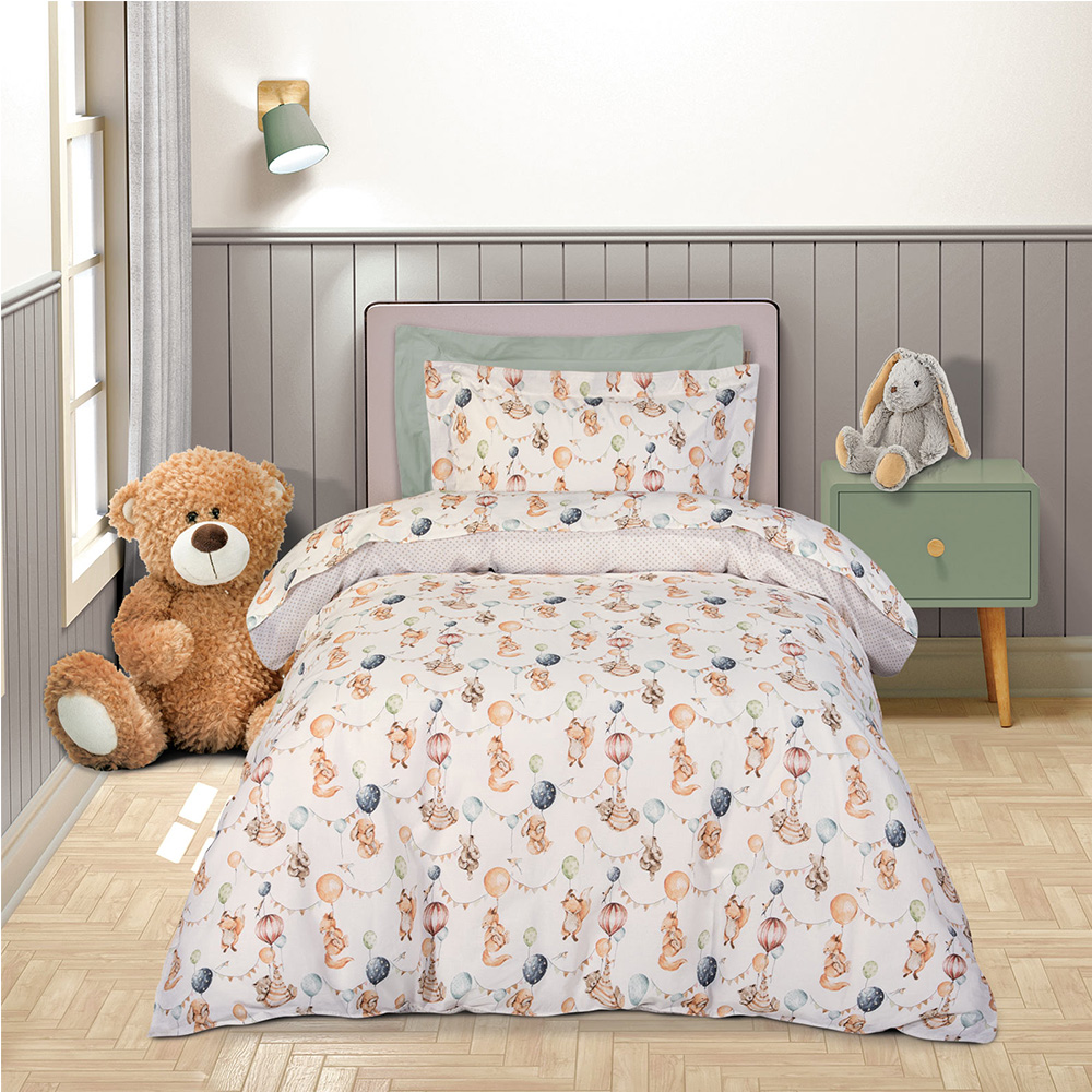 Σεντόνια Παιδικά Σετ 170x260cm Polo Club 8850 Βαμβακερά