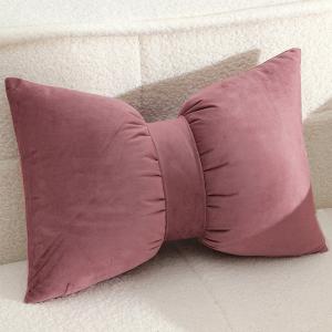 Διακοσμητικό Μαξιλάρι Σαλονιού 50x35cm Melinen Bow Apple Πολυεστέρας