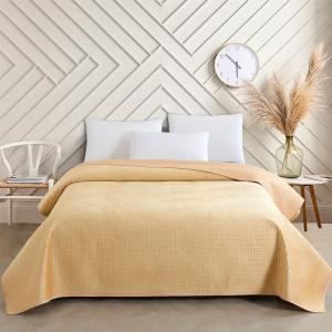 Κουβερλί Υπέρδιπλο 220x240cm Melinen Omnia Beige Microfiber