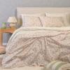 Σεντόνια Υπέρδιπλα Σετ Με Λάστιχο 160x200+32cm Melinen Amy Beige Βαμβακερά