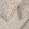 Σεντόνια Υπέρδιπλα Σετ Με Λάστιχο 160x200+32cm Melinen Amy Beige Βαμβακερά