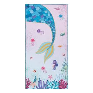 Πετσέτα Θαλάσσης Παιδική 70x140cm Beauty Home Art2268 Microfiber