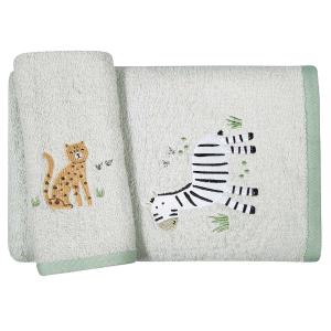 Πετσέτες Παιδικές Σετ 2 Τεμάχια Polo Club 8867 Βαμβακερές