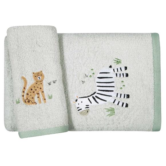 Πετσέτες Παιδικές Σετ 2 Τεμάχια Polo Club 8867 Βαμβακερές