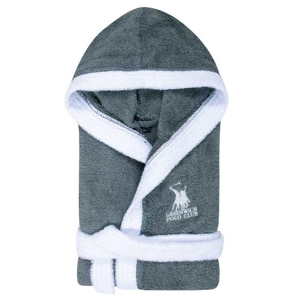 Μπουρνούζι Παιδικό Mε Κουκούλα Polo Club 8623 Βαμβακερό