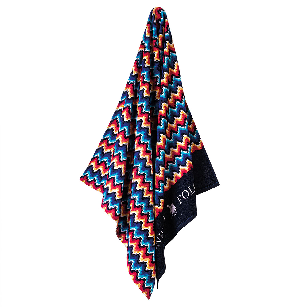 Πετσέτα Θαλάσσης 90x175cm Polo Club 3709 Βαμβακερή
