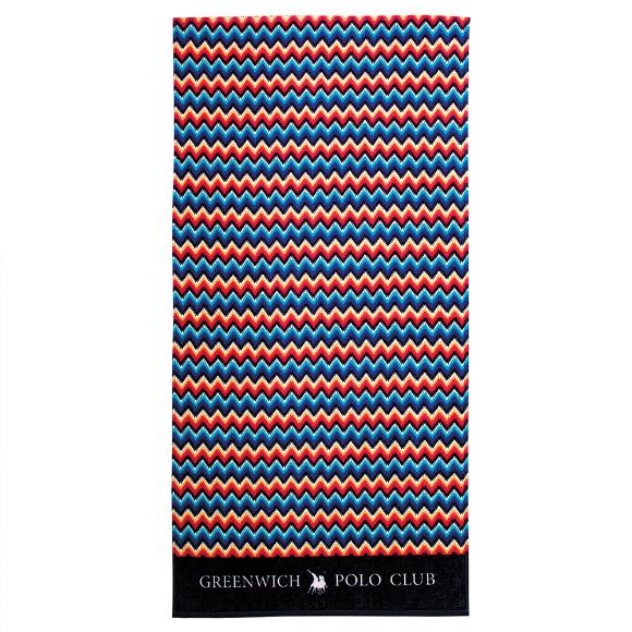 Πετσέτα Θαλάσσης 90x175cm Polo Club 3709 Βαμβακερή