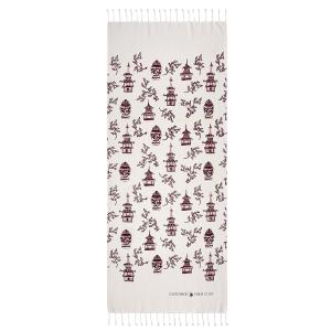 Πετσέτα Θαλάσσης Παρεό 80x180cm Polo Club 3671 Βαμβακερή