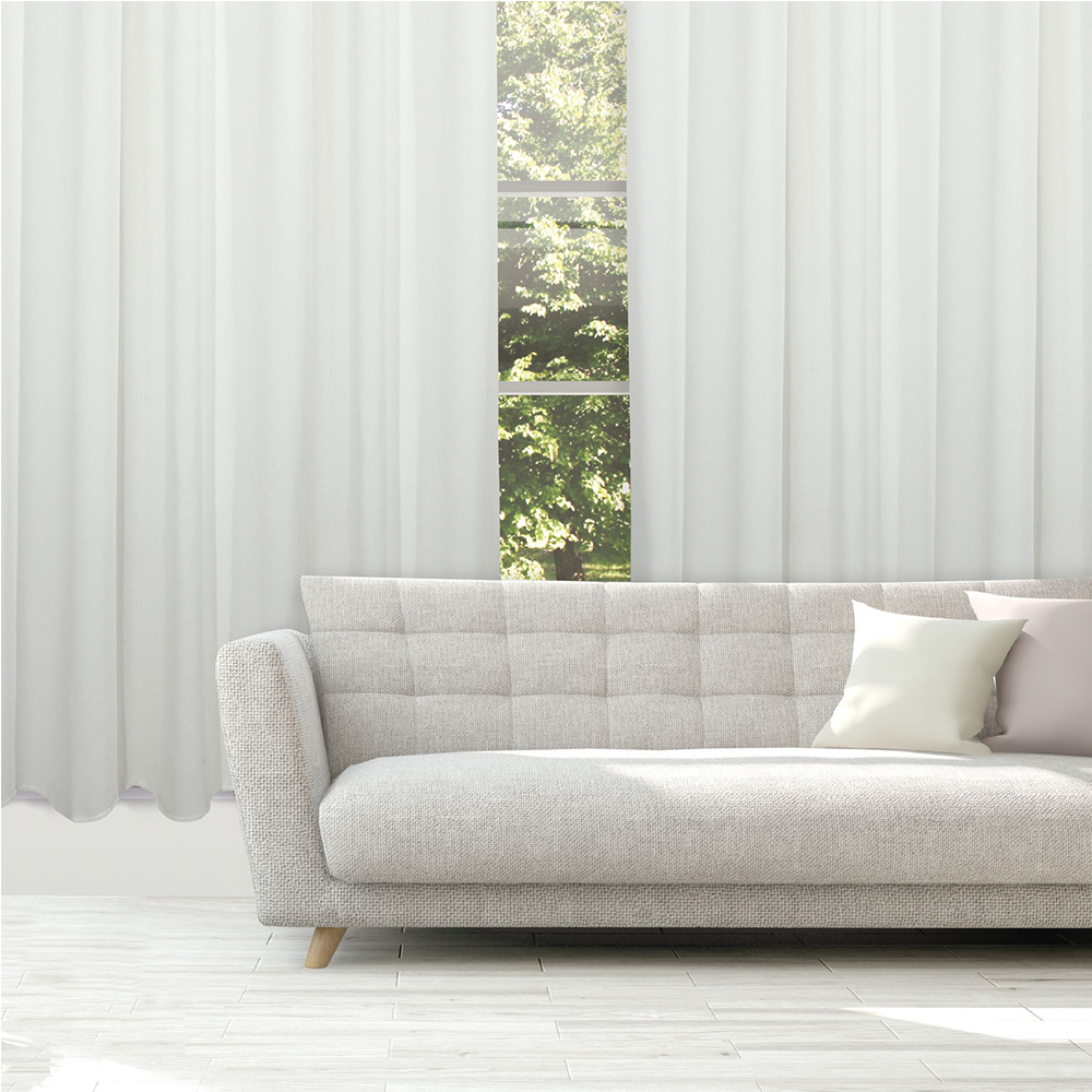 Κουρτίνα με Κρίκους 140x270cm Das Home 2233  Πολυεστερική