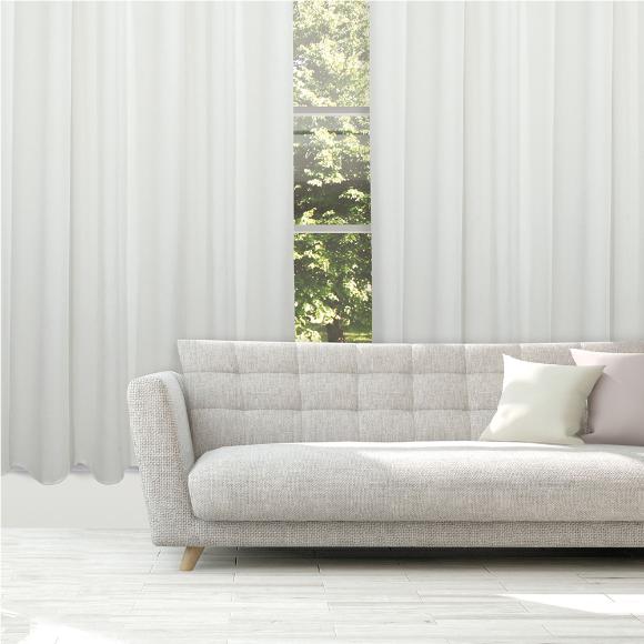 Κουρτίνα με Κρίκους 140x270cm Das Home 2233  Πολυεστερική