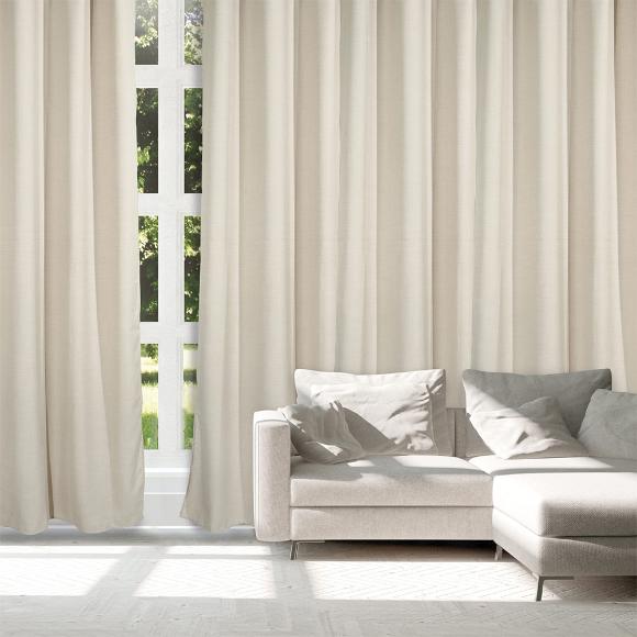 Κουρτίνα με Κρίκους 140x270cm Das Home 2239 Πολυεστερική
