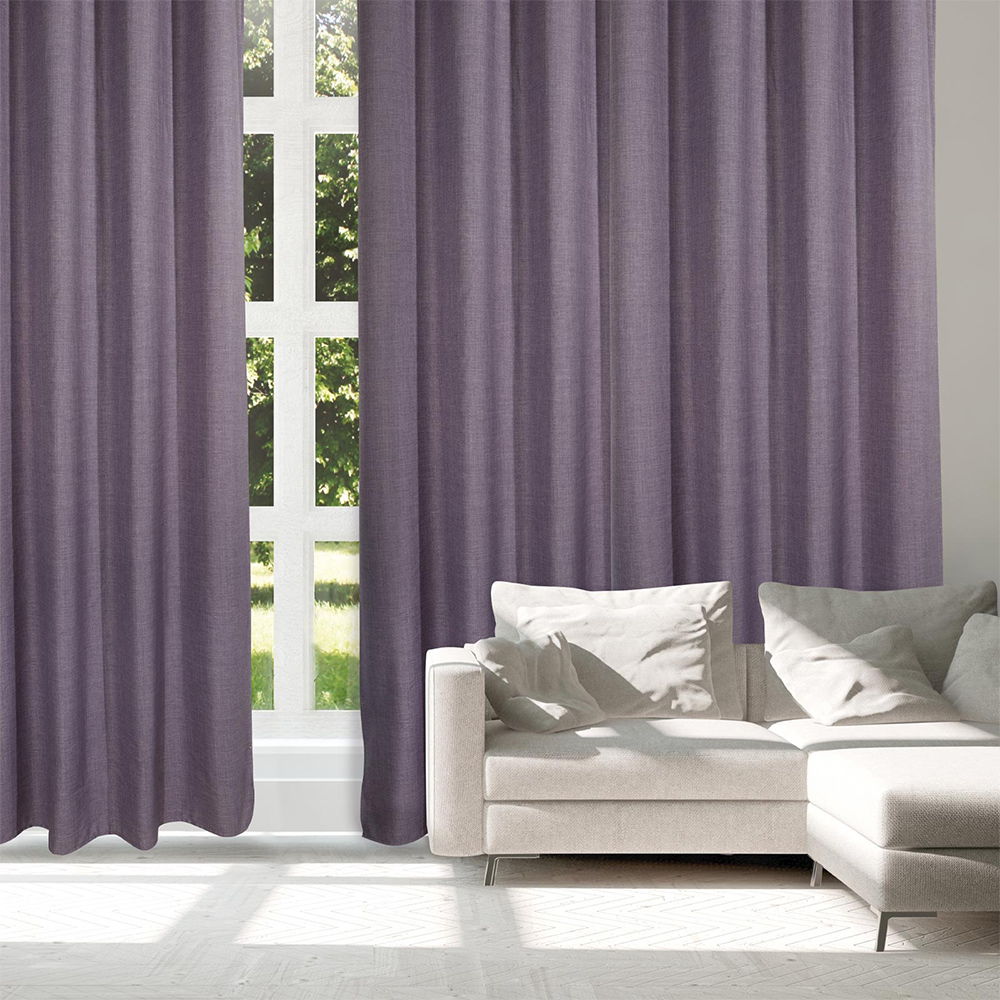 Κουρτίνα με Κρίκους 140x270cm Das Home 2241 Πολυεστερική