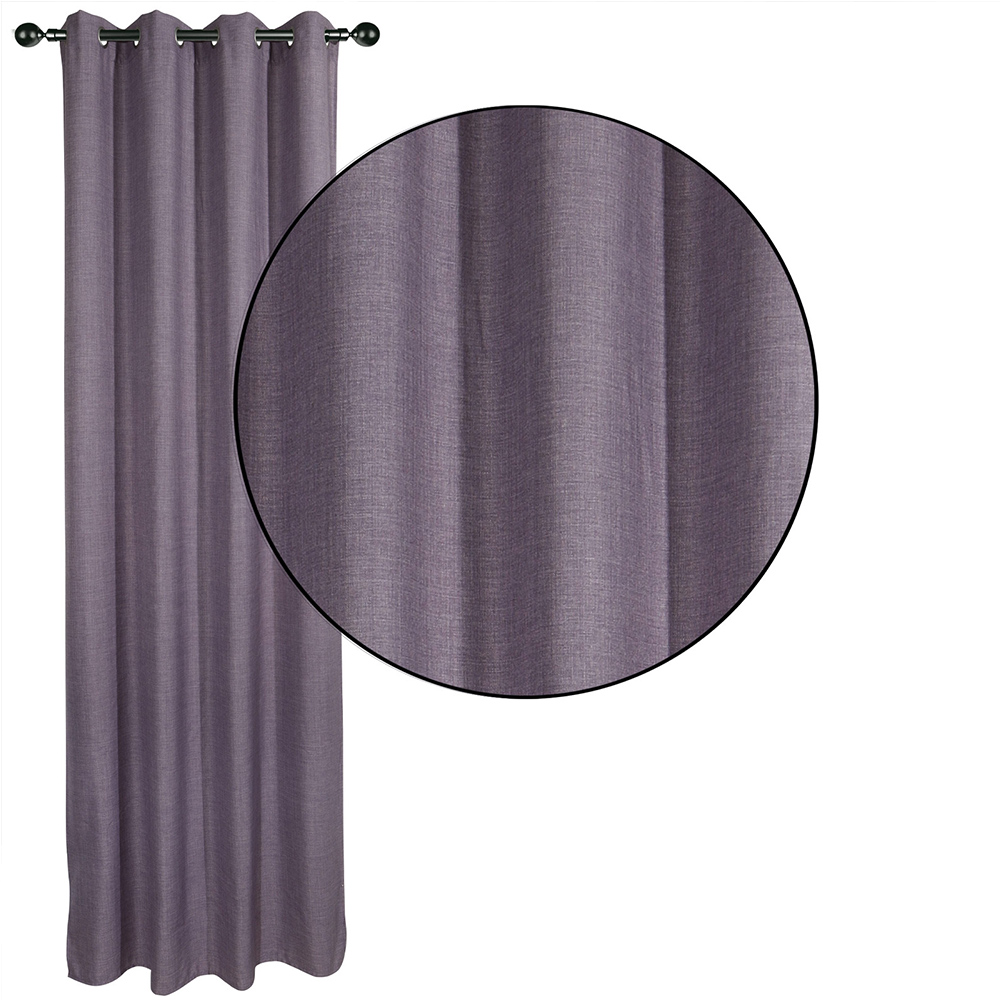 Κουρτίνα με Κρίκους 140x270cm Das Home 2241 Πολυεστερική