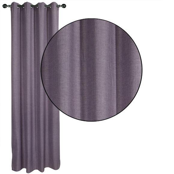 Κουρτίνα με Κρίκους 140x270cm Das Home 2241 Πολυεστερική