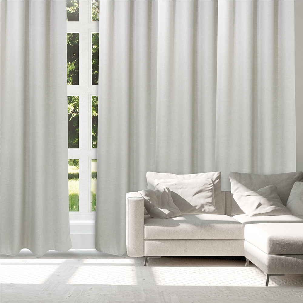 Κουρτίνα με Κρίκους 140x270cm Das Home 2242 Πολυεστερική