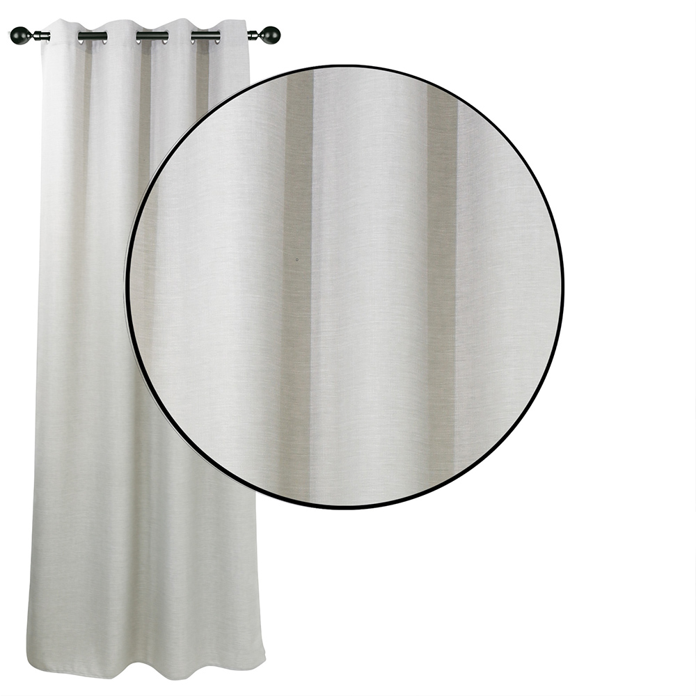 Κουρτίνα με Κρίκους 140x270cm Das Home 2242 Πολυεστερική