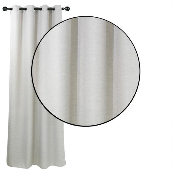 Κουρτίνα με Κρίκους 140x270cm Das Home 2242 Πολυεστερική