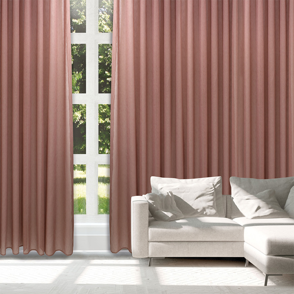 Κουρτίνα με Κρίκους 300x265cm Das Home 2223 Πολυεστερική