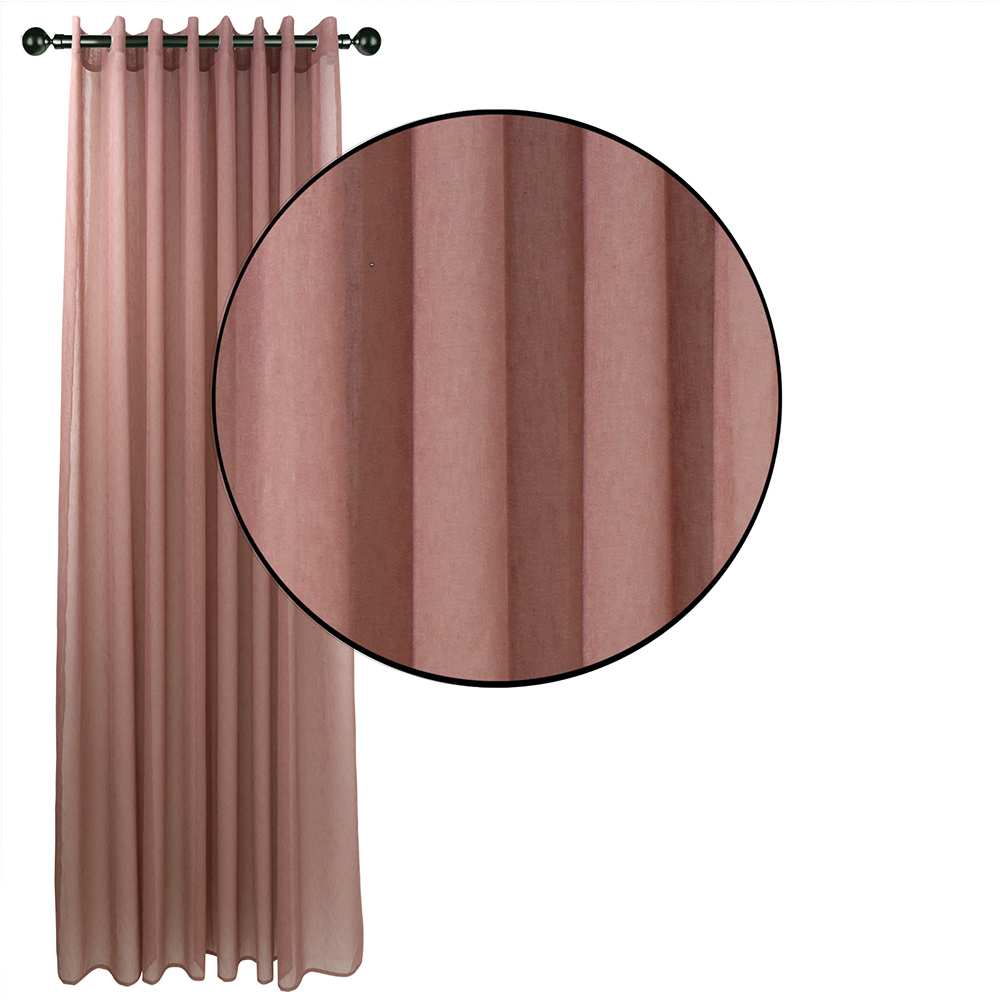 Κουρτίνα με Κρίκους 300x265cm Das Home 2223 Πολυεστερική