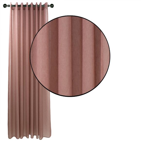 Κουρτίνα με Κρίκους 300x265cm Das Home 2223 Πολυεστερική